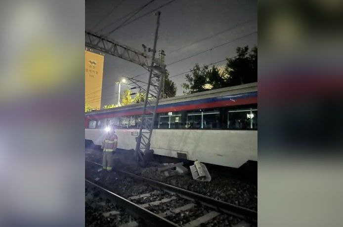 南韩首尔又出事！载有275名乘客列车出轨已酿34伤