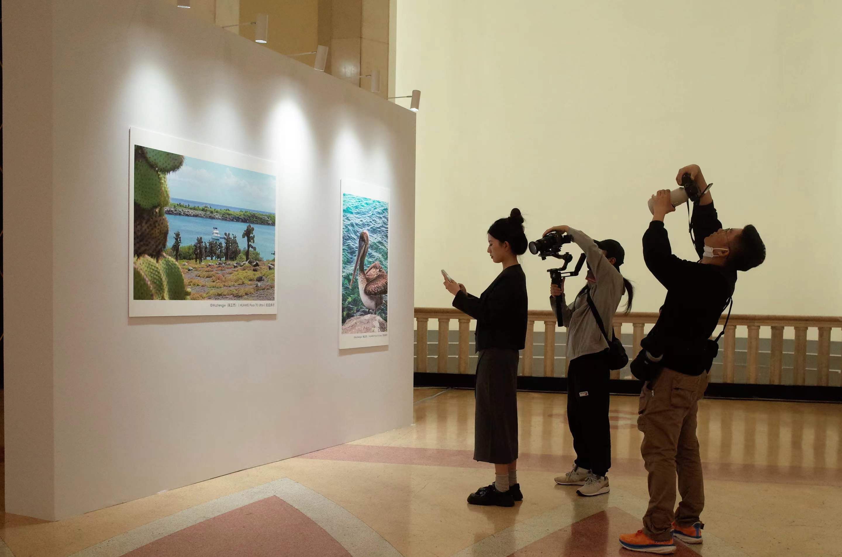 第九届影像上海艺术博览会现场。摄影记者/张健