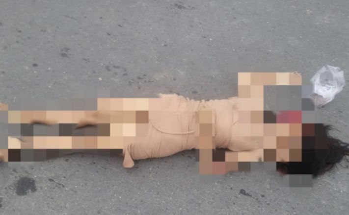 惊！柬埔寨公路惊现20岁女尸