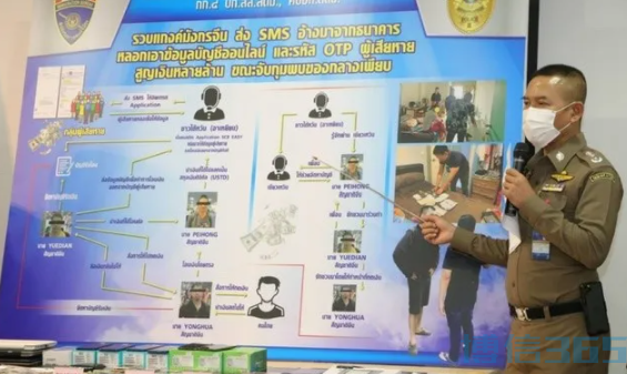 3名中国男子在曼谷石龙军路被抓，原因是留在泰国干这事