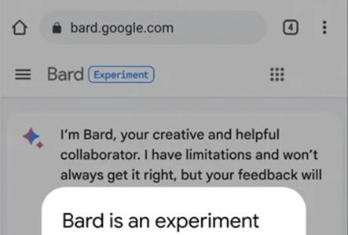 谷歌Bard开始供用户测试 但目前仅限英美两国用户