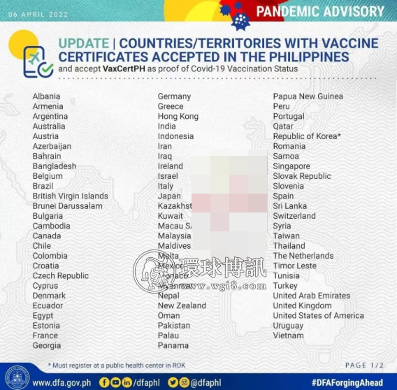 必看 | 出境时在菲律宾国家疫苗系统查不到自己的记录怎么办？