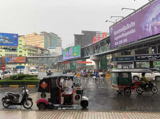柬埔寨未来一周将有雷雨